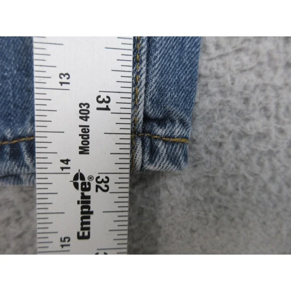 Levis 550 Relaxed Fit Jeans Mens 34x32 Blue Tapered Denim Medium Wash Red Tab